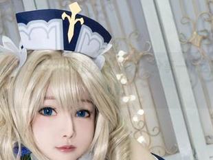 最新！Kitkat Cosplay的水手服秀，分享一下这身衣服的绝妙触感